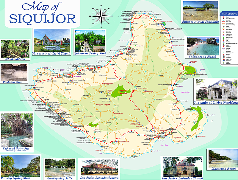 Siquijor Travel Guide Itinerary Budget Map Lakad Pilipinas - Bank2home.com